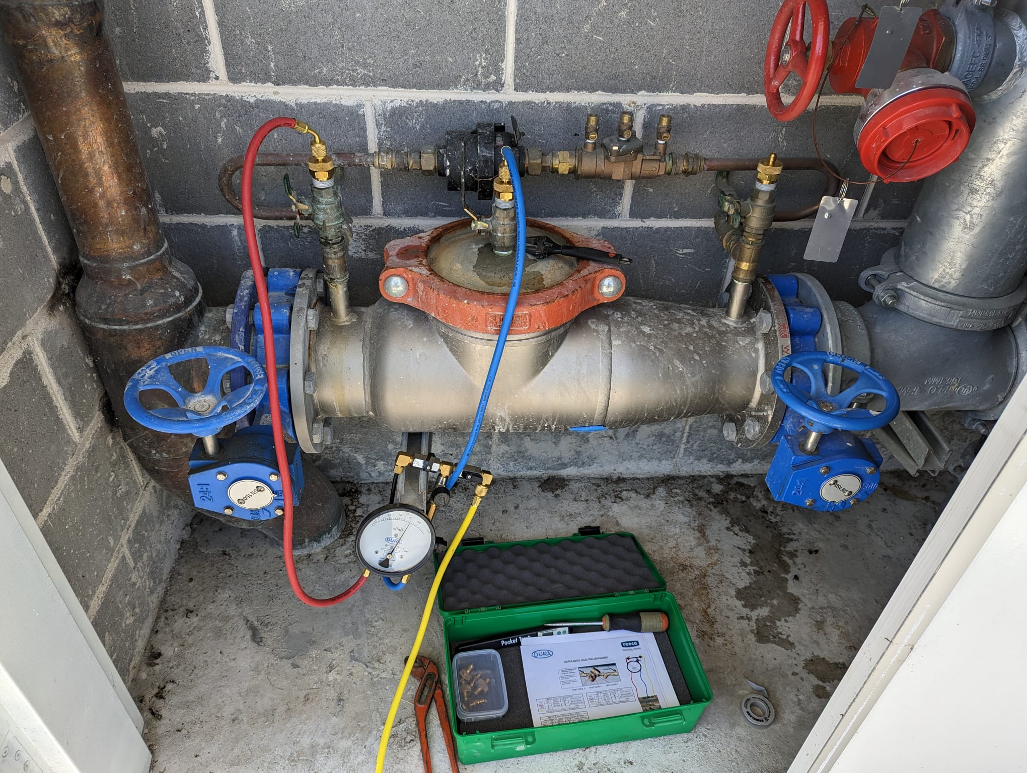 Backflow prevention device testing - image 1